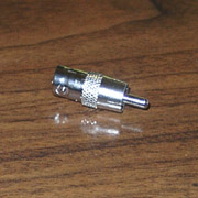 BNC to RCA connector